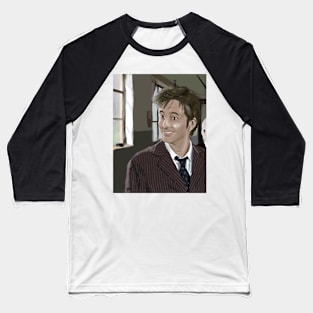 10th Doctor fanart Baseball T-Shirt